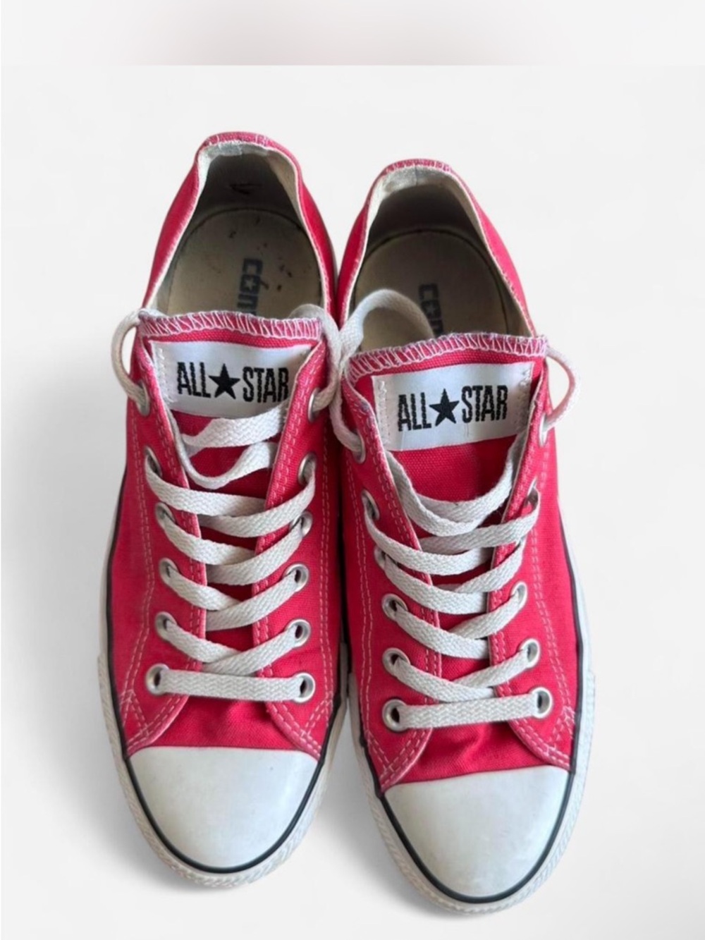 Pink Converse All Star Low Top Sneakers - Women’s size 8
